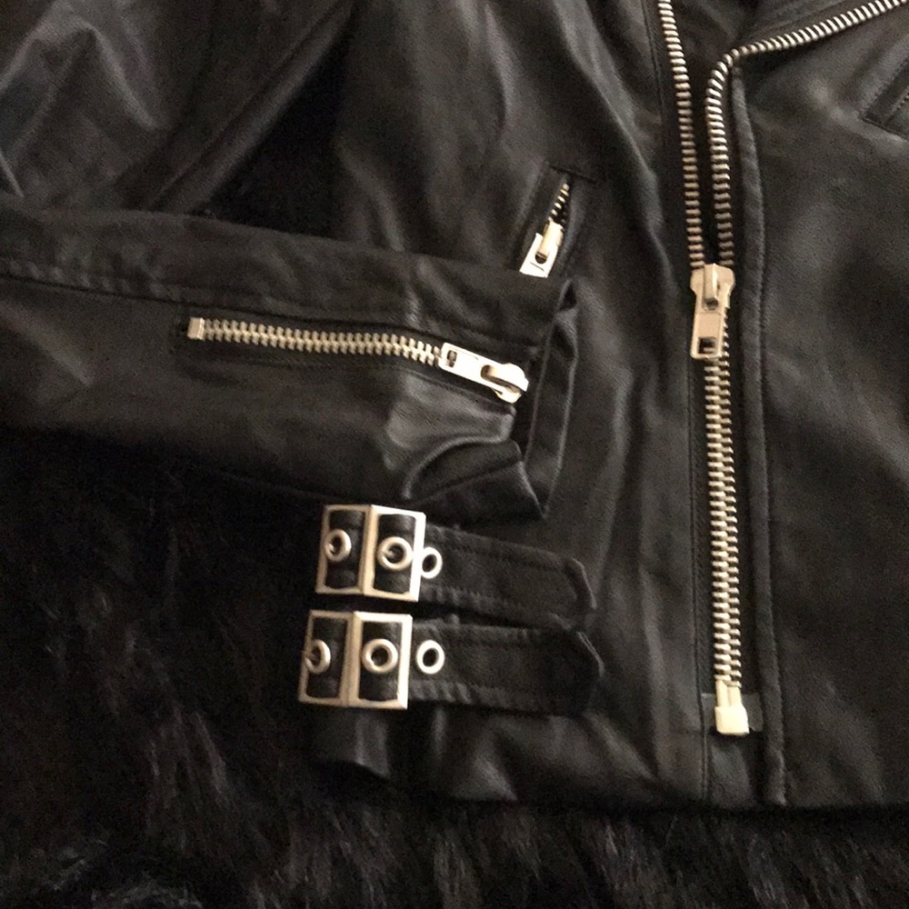 SOLD! - Vegan Leather Mojo Jacket! - Picture 3 of 8